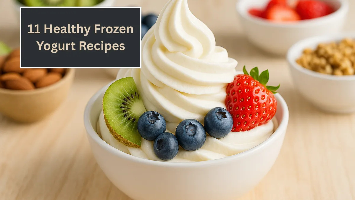 11 Healthy Frozen Yogurt Recipes