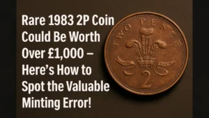 Rare 1983 British 2p Coin Could Be Worth Over £1,000 — Here’s How To Spot The Valuable Minting Error!